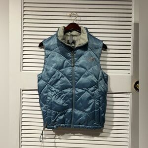 The North Face 550 Puffer Vest Blue size XS